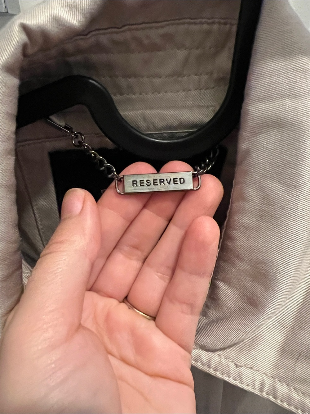 RESERVED Trench Coat - Picture 2 of 8